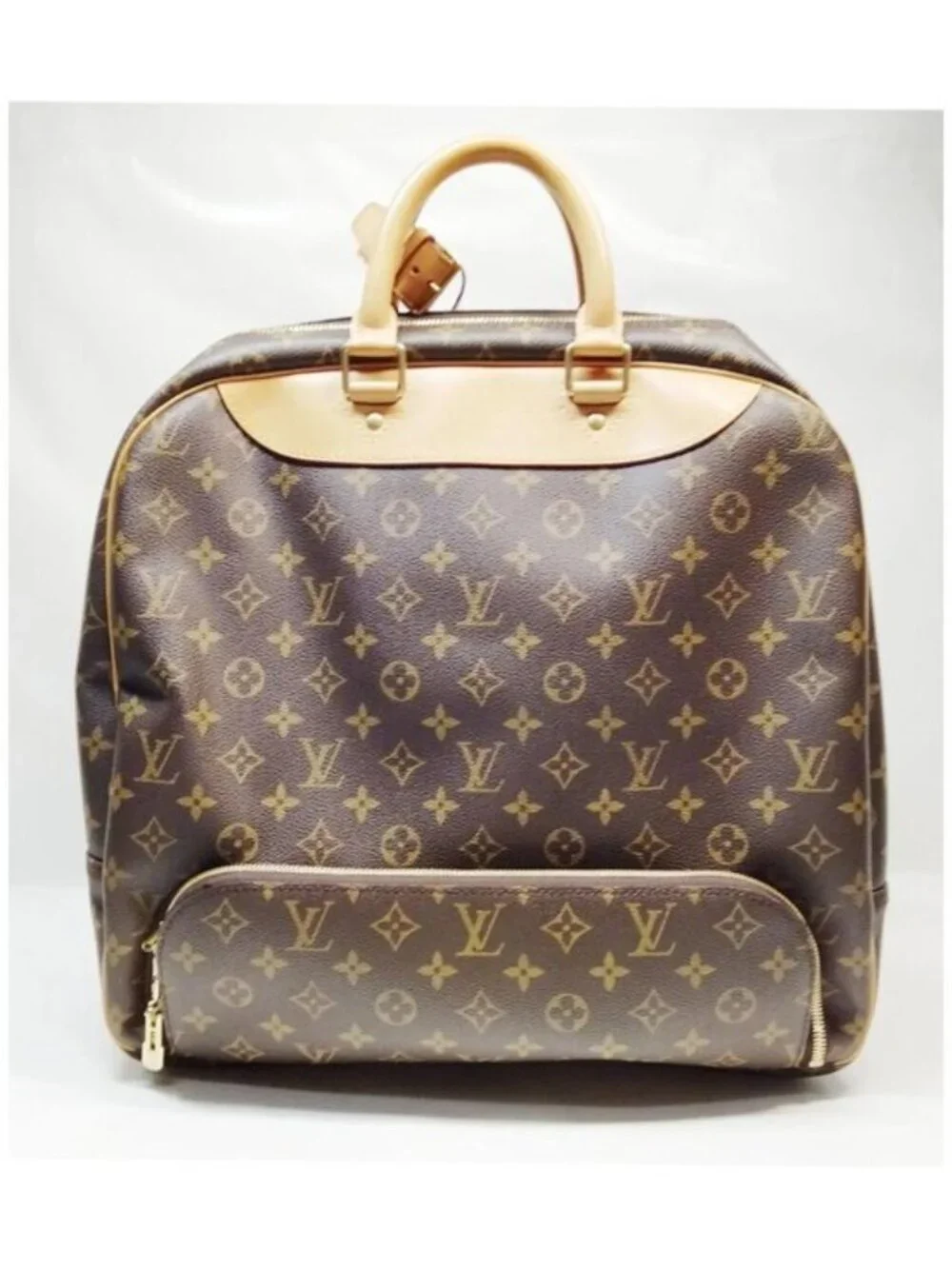 Authentic Louis Vuitton Evasion MM Monogram Travel Bag